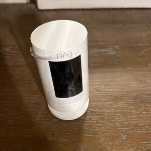 Ring stick up cam brand new never used!